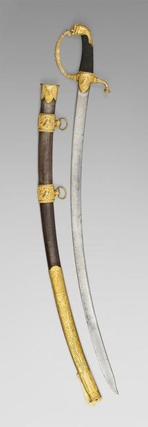 Strong senior staff officer's saber, fully...