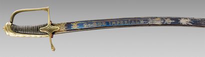 Imperial Guard foot hunter's saber, chased...