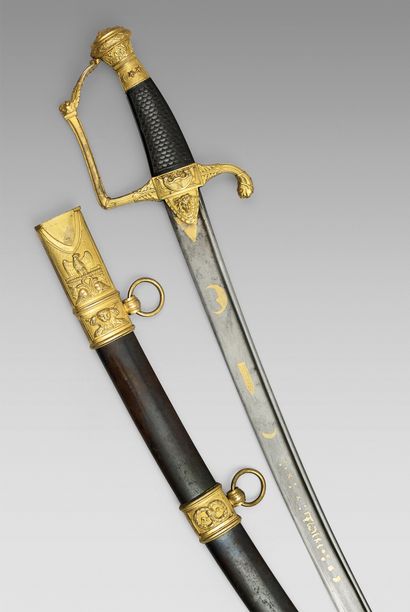 Beautiful divisional general's saber, 1st...