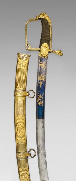 Very handsome Directoire general's saber...
