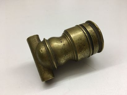Petite maquette de mortier de type XVIIIe...