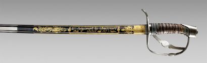 Rare 2nd Regiment de chasseurs à cheval officer's...