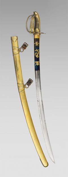 Strong cavalry officer's saber, combat model,...