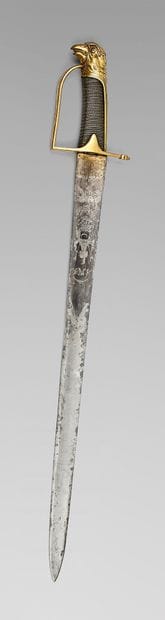 Small officer's saber or glaive, probably...