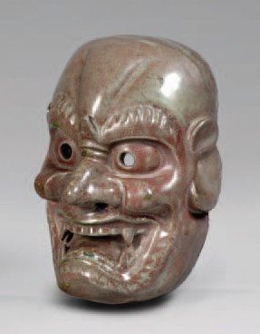M.L.
Masque « Nô » en grès porcelainique...