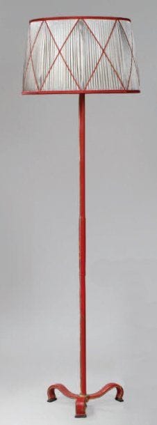 ADNET Jacques (1900-1984)
Lampadaire à armature...