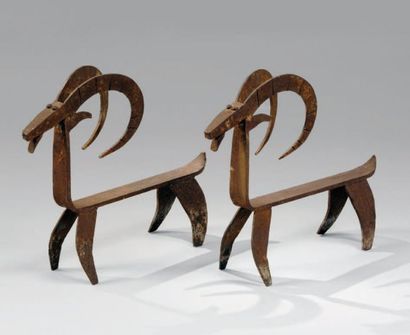 SCHENCK Édouard (1874-1959) (attribué à)
Paire...