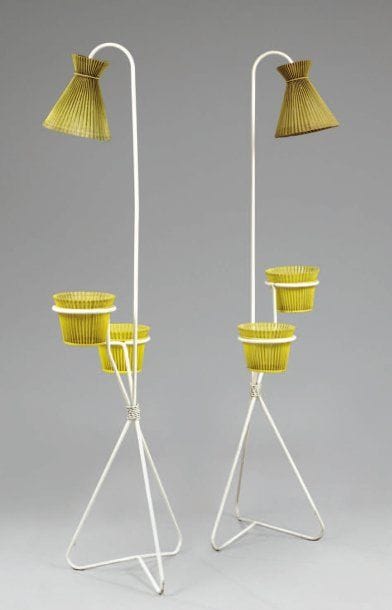 MATEGOT Mathieu (1910-2001)
Paire de lampadaires...