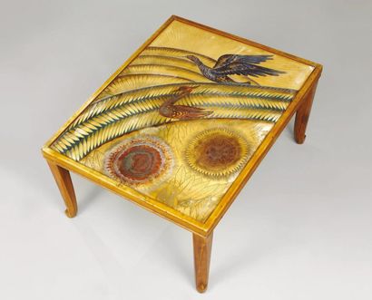 DUNAND Jean (1877-1942)
Table basse rectangulaire...