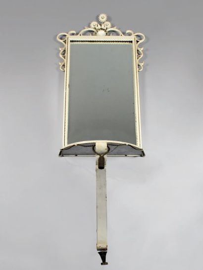 POILLERAT (attribué à)
Console et son miroir...
