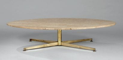 Florence KNOLL
Table basse de forme ovale,...
