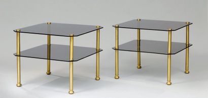 KNOLL INTERNATIONAL
Paire de bouts de canapé...