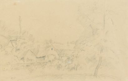 Camille PISSARRO (1831-1903)
Chaumières Dessin...