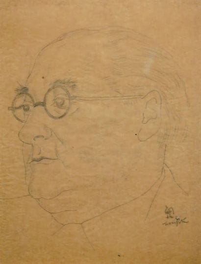 Leonard Tsuguharu FOUJITA (1886-1968)
Portrait...