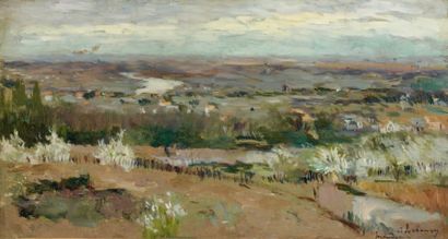 ALBERT LEBOURG (1849-1928)
Meudon Huile sur...