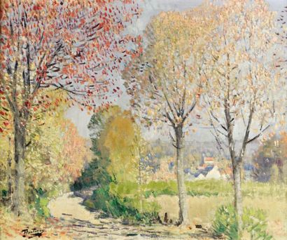 Pierre Eugène MONTEZIN (1874-1946)
La route...
