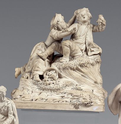 LORRAINE EARTHENWARE
Fine earthenware figurine...