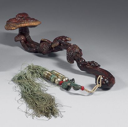CHINA
Lingzhi longevity mushroom-shaped ceramic...