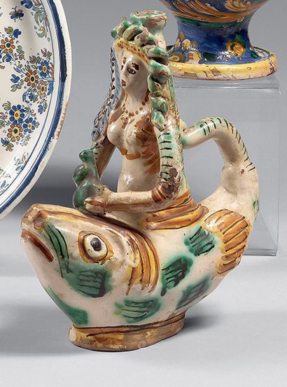 ARIANO IRPINO
Polychrome earthenware zoomorphic...