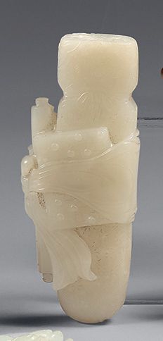 CHINA - 20th century
White jade (nephrite)...