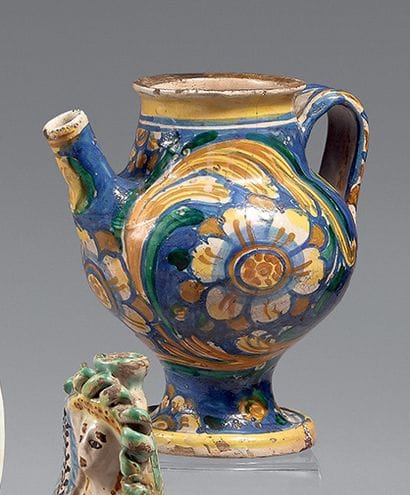 PALERME or CALTAGIRONE
Earthenware apothecary...