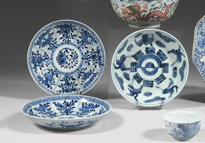 CHINA
Porcelain set including a rectangular...