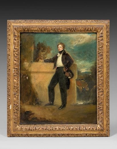 Early 19th century ENGLISH school, entourage...