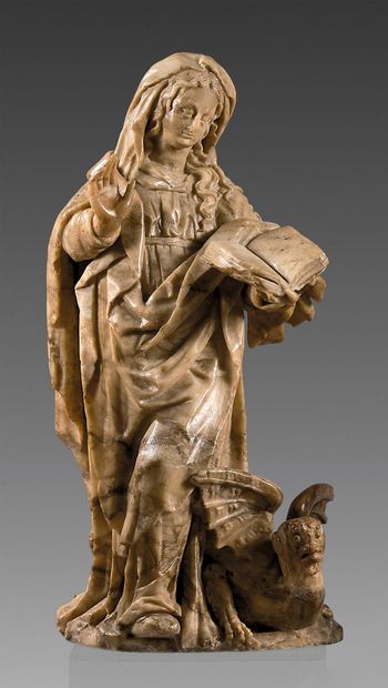 Saint overcoming the devil
Sainte Marthe...