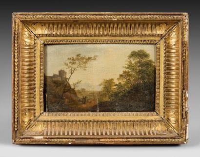 FRENCH school of the late eighteenth century
Landscape...