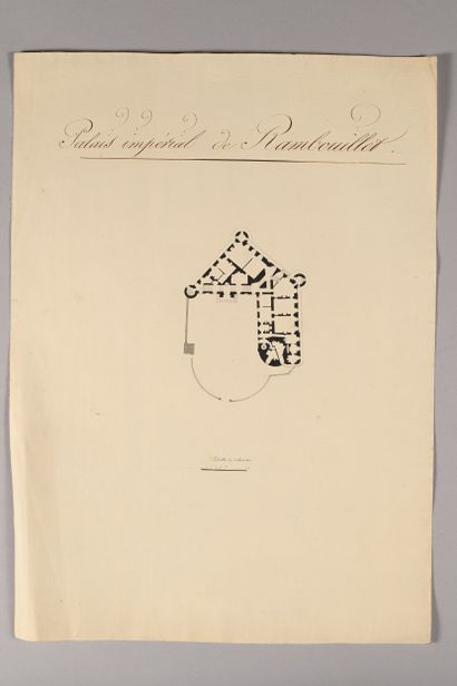 Pierre FONTAINE & AGENCE
Plan of the attic...