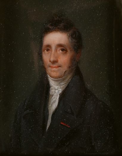 F. NOGUES (XIXe siècle)
Portrait d'homme...