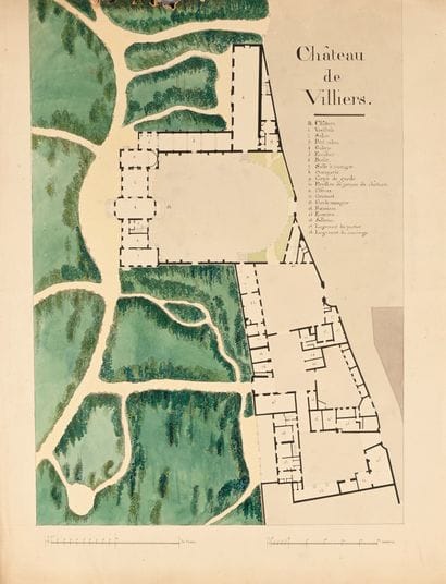Pierre FONTAINE & AGENCY
Plan of Château...