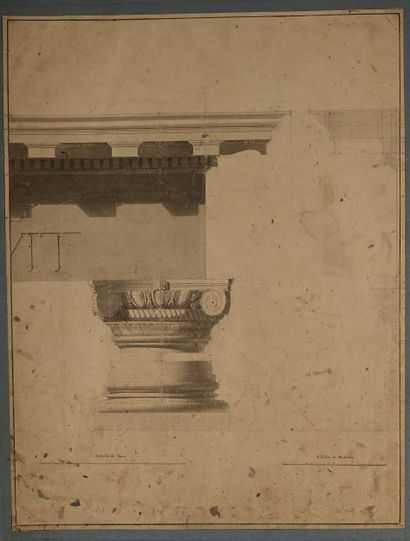 Pierre FONTAINE
Twelve studies of capitals...