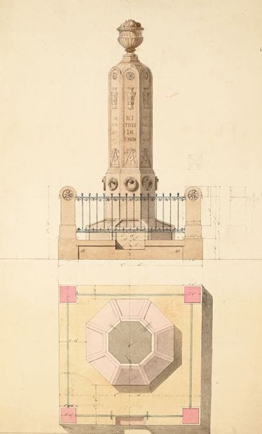 Pierre FONTAINE
Projet pour la sépulture...