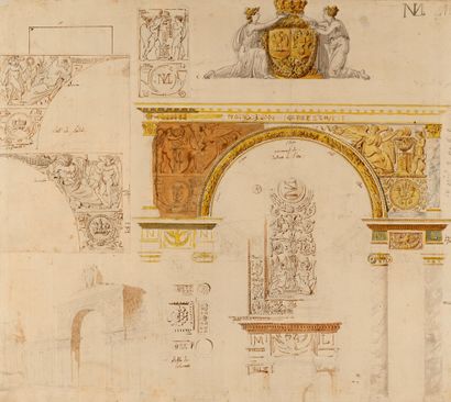 Charles PERCIER et Pierre FONTAINE
Projet...