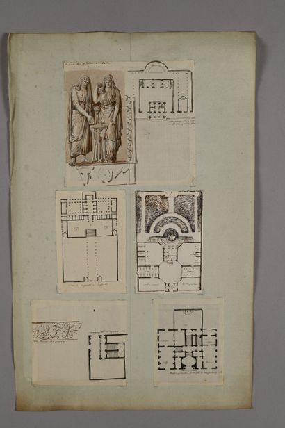 Pierre FONTAINE
Plans, elevations, sketches...