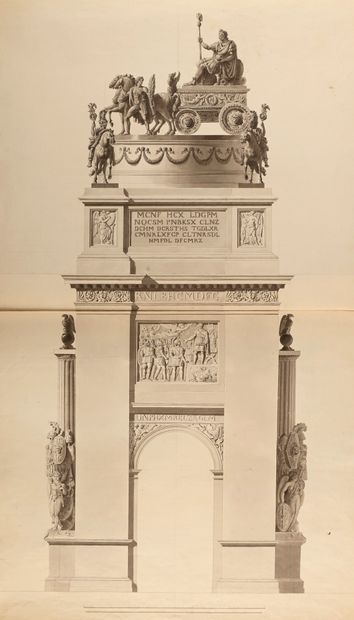 Attributed to Charles PERCIER
Two designs...