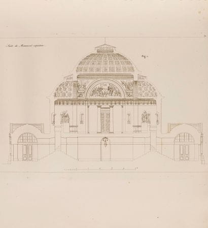 THIOLLET (François).
Choix de maisons, édifices...