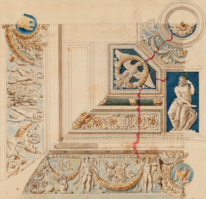 Charles PERCIER and Pierre FONTAINE
Ceiling...