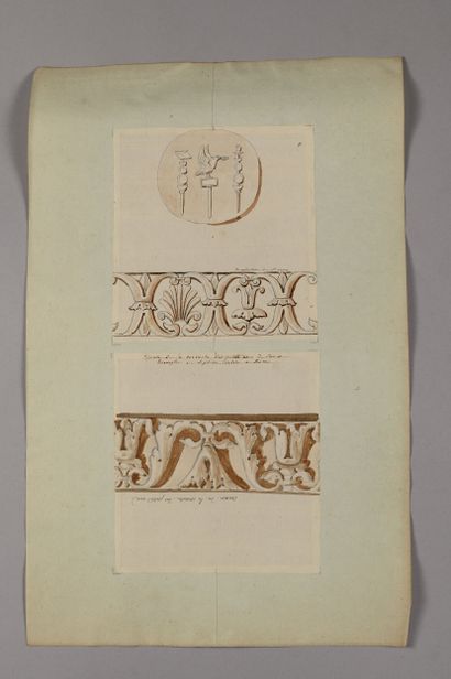 Pierre FONTAINE
Motif for the candelabrum...