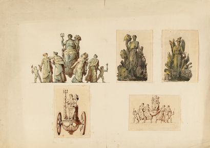 Charles Percier and Pierre Fontaine
Allegories...