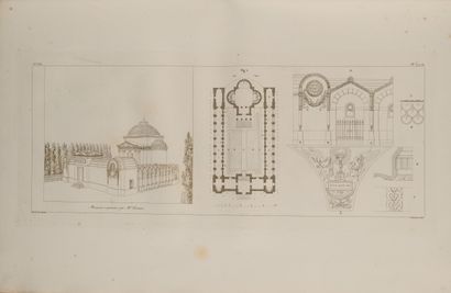 THIOLLET (François).
Choix de maisons, édifices...