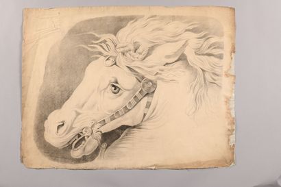 Aimée DUPUIS (1803-1864) et attribué à
Études...