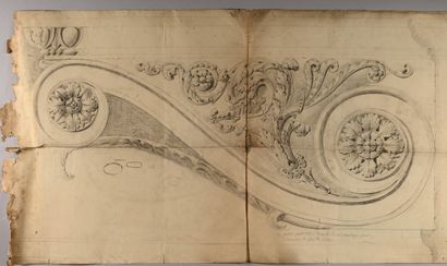 19th century FRENCH SCHOOL
General plan of...