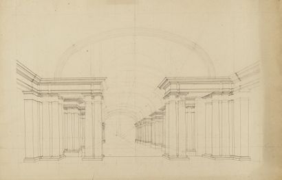 Pierre FONTAINE
Project for the caryatid...