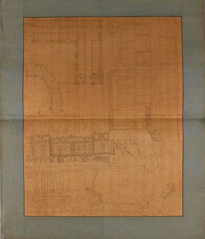 19th century school
Plan of the Pitti Palace
Plan...