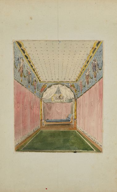 Charles PERCIER
Decoration of a room for...