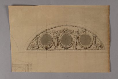 Pierre FONTAINE and AGENCY
Pediments with...