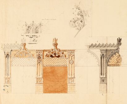 Charles PERCIER et Pierre FONTAINE
Projets...