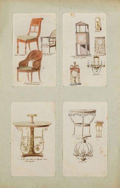 Charles PERCIER and Pierre FONTAINE
Furniture...